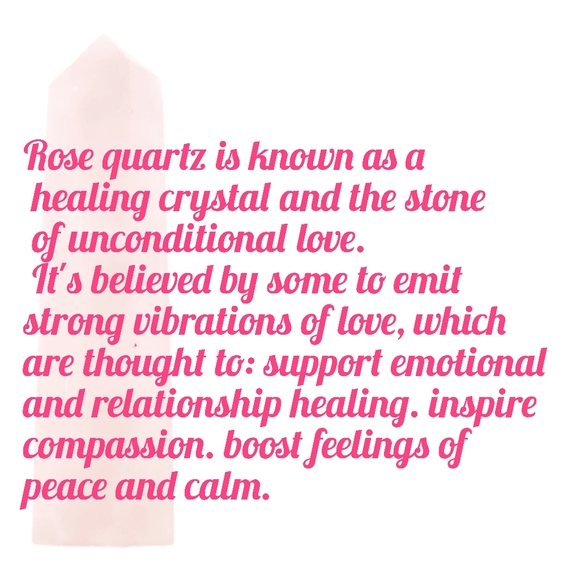 Rose Quartz, Pink, crystal, Cottagecore, metaphysical, - Picture 8 of 8